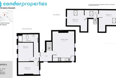 4 bed house, St James Crescent, Uplands, Mount Pleasant, Swansea, SA16DR - Image 5