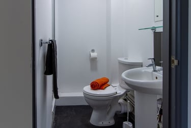 Bronze Ensuite at Alexandra Hall, Victoria Terrace, Central, Aberystwyth, SY232DH - Image 5
