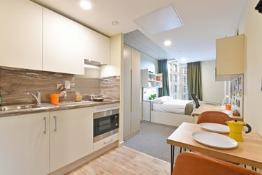 Gold Studio at LIV Student Sheffield, 131 Ecclesall Road, City Centre, Sheffield, S118HY - Image 1