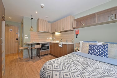 Studio at Fontenoy Apartments, Fontenoy Street, City Centre, Liverpool, L32BE - Image 1