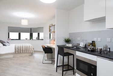 Deluxe Plus Studio at The Fitzalan, Newport Road, City Centre, Cardiff, CF240AN - Image 1