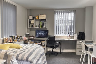 Superior Studio at Canterbury Hall, 2 Garstang Road, City Centre, Preston, PR11AL - Image 1