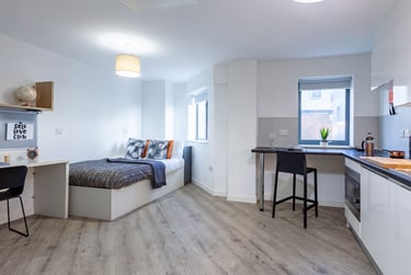 Premium Studio at The Fitzalan, Newport Road, City Centre, Cardiff, CF240AN - Image 8