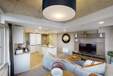 Gold En-suite at LIV Student Sheffield, 131 Ecclesall Road, City Centre, Sheffield, S118HY - Image 19