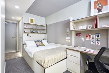 Silver En-suite at LIV Student Sheffield, 131 Ecclesall Road, City Centre, Sheffield, S118HY - Image 1