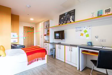 Classic Plus Studio at Hannah Court, Matilda Street, Sheffield Hallam University, Sheffield, S14TP - Image 1