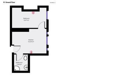 1 bed house, Churchgate, City Centre, Loughborough, LE111UD - Image 6