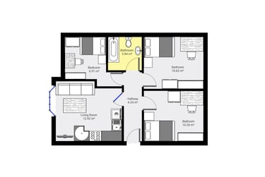 3 bed house, Gresham Street, West End, Lincoln, LN11PZ - Image 7