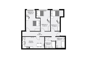 3 bed house, Harvey House, West End, Lincoln, LN11TE - Image 6