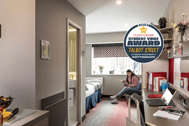 Gold Studio at Study Inn Talbot Street, Lambert House, 80 Talbot Street, Nottingham Trent University, Nottingham, NG15EN - Image 1