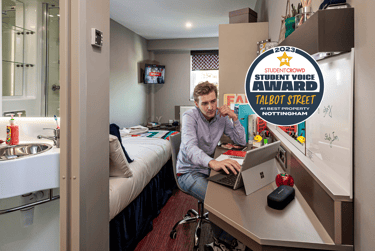 Platinum En-suite Serviced Apartment at Study Inn Talbot Street, Lambert House, 80 Talbot Street, Nottingham Trent University, Nottingham, NG15EN - Image 1