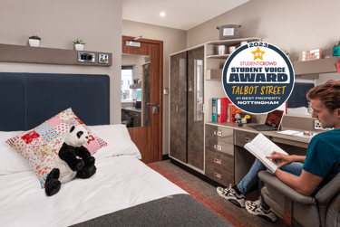 Silver En-suite Serviced Apartment at Study Inn Talbot Street, Lambert House, 80 Talbot Street, Nottingham Trent University, Nottingham, NG15EN - Image 1