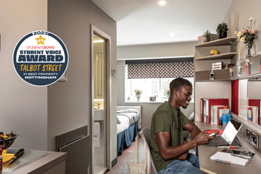 Gold Plus studio at Study Inn Talbot Street, Lambert House, 80 Talbot Street, Nottingham Trent University, Nottingham, NG15EN - Image 1