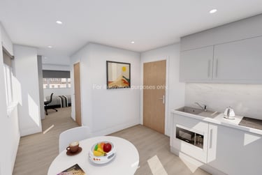 Large Gold Studio at Paddington Citi View, 15-25 Talbot Square, Paddington, London, W21TT - Image 2