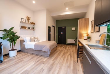 Platinum Studio (Double Occupancy Only) at Leonardo, 8 Great George Street, City Centre, Leeds, LS28GZ - Image 2