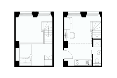 Platinum Loft Apartment (Double Occupancy Only) at Leonardo, 8 Great George Street, City Centre, Leeds, LS28GZ - Image 8