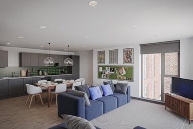 Platinum Plus En suite at Leonardo, 8 Great George Street, City Centre, Leeds, LS28GZ - Image 2