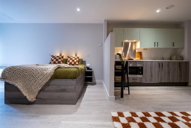 Superior Double Occupancy Studio (Double Occupancy Only) at Crown Place, St Ann's Well Road, The Old Meadows, Nottingham, NG31ED - Image 1