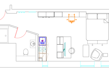 Deluxe Plus Studio at Gallery Apartments, 2 Port Dundas Place, City Centre, Glasgow, G23LD - Image 6