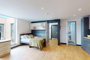 Penthouse Deluxe Studio at Innovo House, 60 Devon Street, Low Hill, Liverpool, L38AJ - Image 1