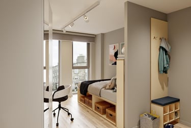 8 Bed Standard Ensuite at Silk Mill, 162 Dundee Street, City Centre, Edinburgh, EH111FH - Image 2