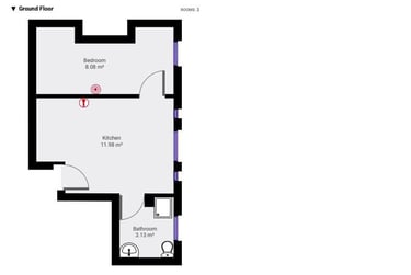 1 bed house, Churchgate, City Centre, Loughborough, LE111UD - Image 1