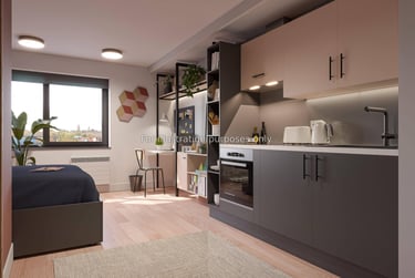 Classic Studio at Arcadian, 260 Huntingdon Street, City Centre, Nottingham, NG13NB - Image 4