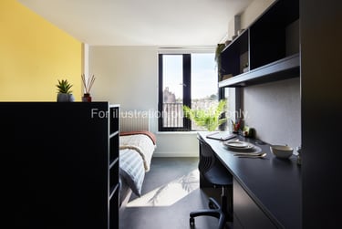 Premium Studio With Wet Room at Ravilious House, Lewes Road, Lewes Road, Brighton, BN23HW - Image 1