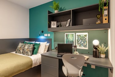 Deluxe Plus Ensuite at The Terry Frost Building, Whitelock Street, Leeds Beckett University, Leeds, LS71EH - Image 1