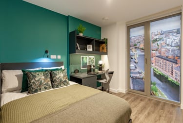 Deluxe Plus Ensuite at The Terry Frost Building, Whitelock Street, Leeds Beckett University, Leeds, LS71EH - Image 2