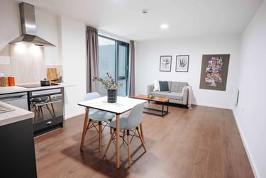 Premium One Bed Apartment (High Floors) at Bailey Fields, Rockingham Street, City Centre, Sheffield, S14LZ - Image 6