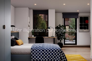 Studio with Balcony at Centre Court, Alfreton Road, Lenton, Nottingham, NG73NS - Image 1