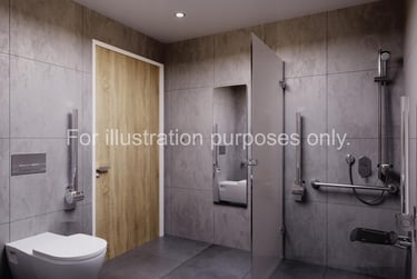 Accessible Classic Ensuite at Centre Court, Alfreton Road, Lenton, Nottingham, NG73NS - Image 5