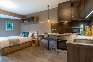 Deluxe Balcony Studio at West Gate, Frog Street, Pennsylvania, Exeter, EX11FE - Image 2