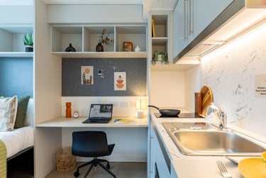 Gold Plus Studio With Balcony at Paddington Citi View, 15-25 Talbot Square, Paddington, London, W21TT - Image 2