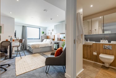 Superior Studio Plus with City Views at true Manchester, Salford, King William Street, Weaste, Salford, M503ZP - Image 7