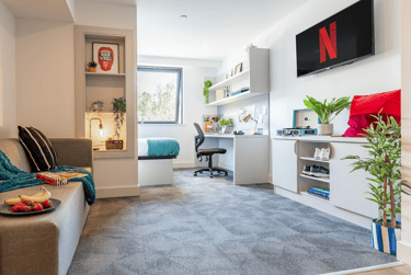 true Premium Studio with City Views at true Manchester, Salford, King William Street, Weaste, Salford, M503ZP - Image 8