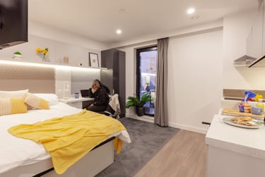 true Accessible Studio River View at true Swansea, Morfa Road, City Centre, Swansea, SA12EN - Image 1