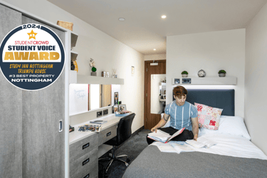 Platinum Plus En-suite Serviced Apartment at Study Inn Triumph House, 3 Triumph Road, Lenton, Nottingham, NG72GA - Image 1