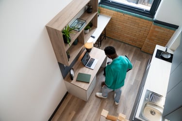 Gold Studio (Loft) at Leonardo, 8 Great George Street, City Centre, Leeds, LS28GZ - Image 3