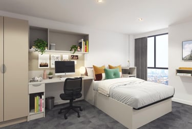 true Superior Studio at true Nottingham, 2 Cowan Street, City Centre, Nottingham, NG11BQ - Image 2