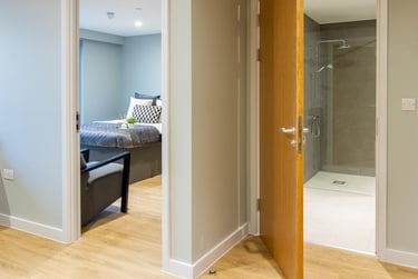 Penthouse 1 Bed Apartment at Symons House, Belgrave Street, Burley Park, Leeds, LS28DD - Image 24