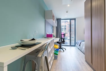Standard Studio at Lumis Student Living, 2 Southgates, City Centre, Leicester, LE15PX - Image 2