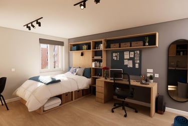 Platinum Studio (Double Occupancy Only) at St Peters Court, Midland Way, Lenton, Nottingham, NG73EU - Image 2