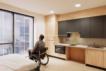 Accessible Studio at Haymarket Yards, 18 Haymarket Yards, Haymarket, Edinburgh, EH125BH - Image 1