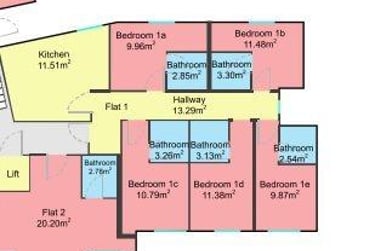 1 bed house, Bywater House, City Centre, Birmingham, B169AU - Image 7