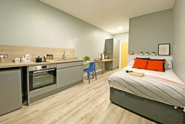 Large Studio Accessible at Luneside, St Georges Quay, Fairfield, Lancaster, LA15JT - Image 2