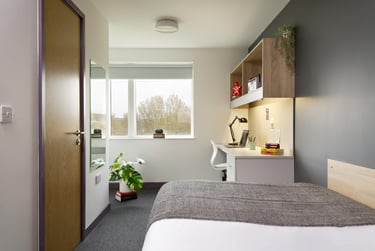 Silver Ensuite at Westwood Student Mews, Marler Road, University Of Warwick, Warwick, CV48PA - Image 1