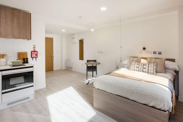 Accessible Studio at Raffles Hall, 3 James Street, Heslington, York, YO103WW - Image 1