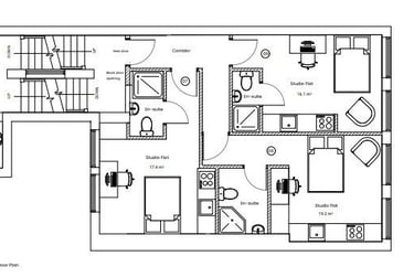 1 bed house, Market Street, City Centre, Nottingham, NG16HY - Image 1